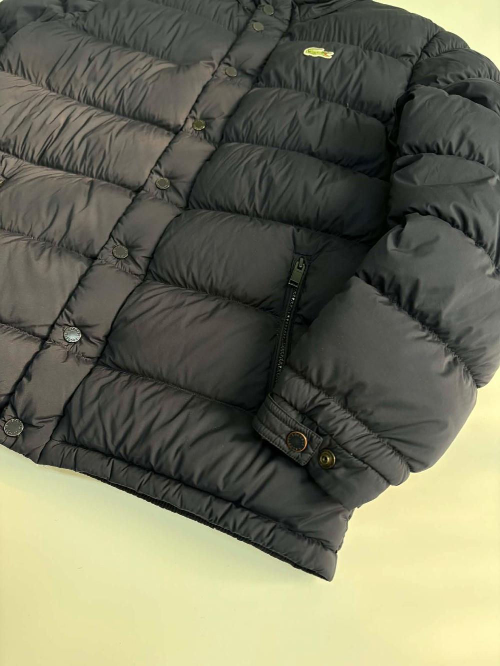 [52] Lacoste Navy Goose Down Puffer Padding 6