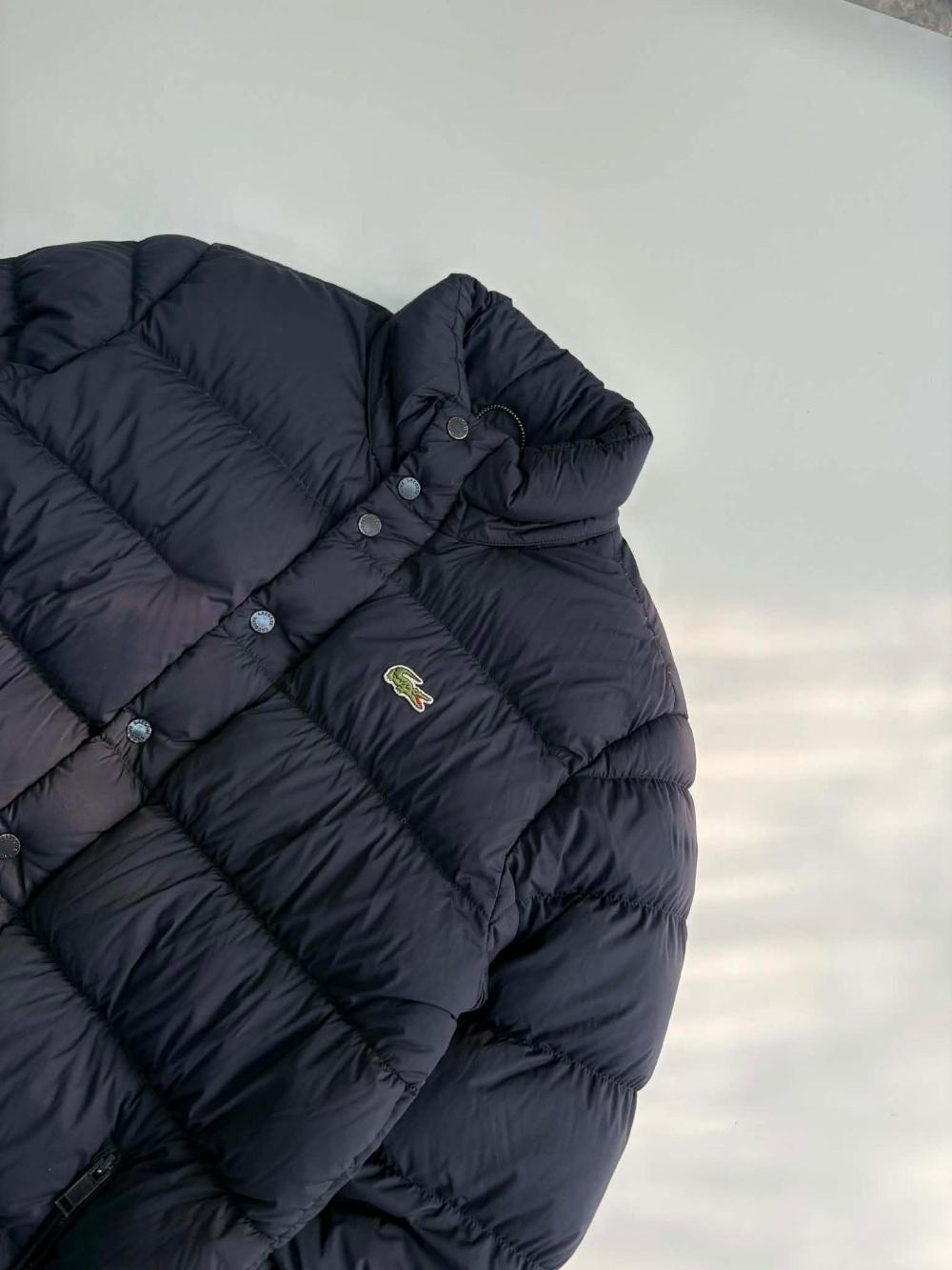 [52] Lacoste Navy Goose Down Puffer Padding 7