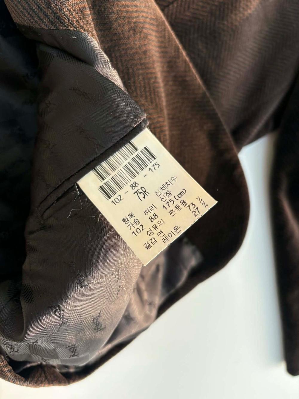 [75R] Yves Saint Laurent brown velvet blazer 6