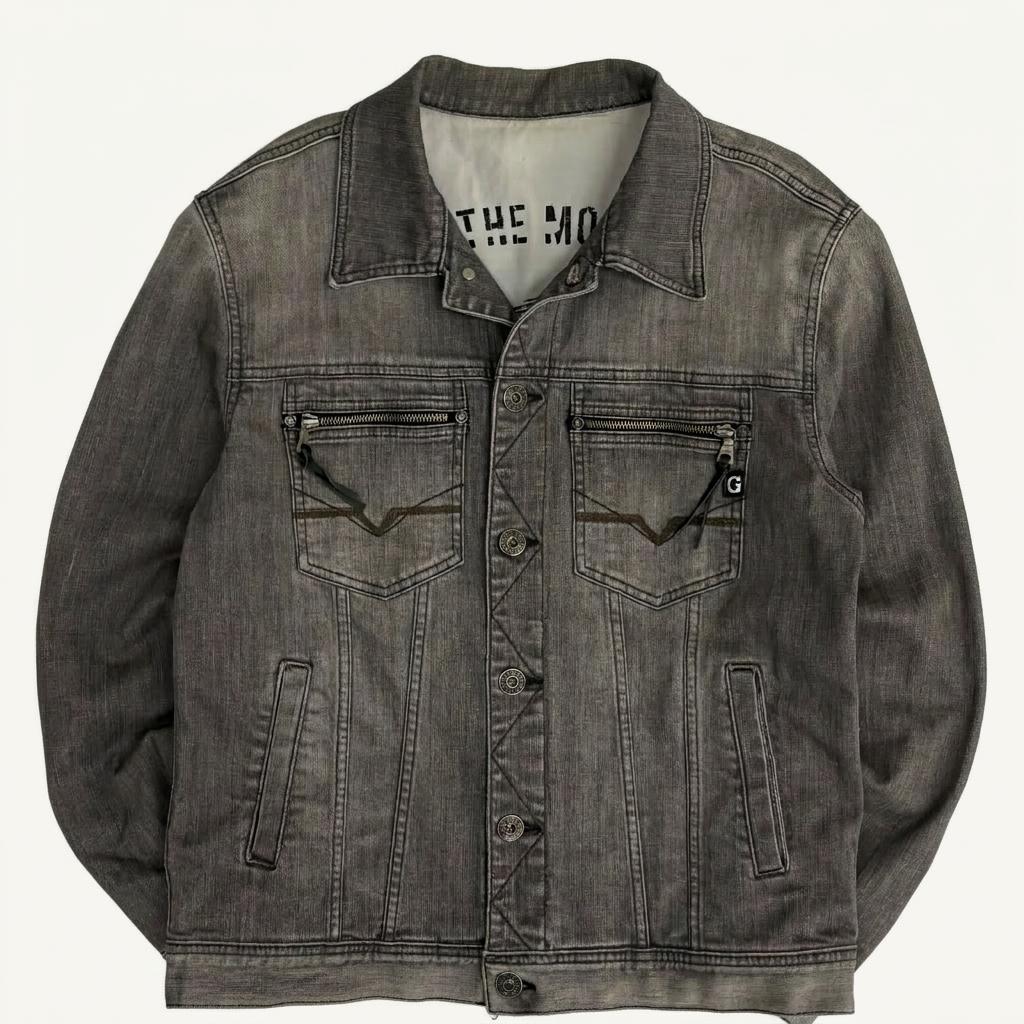 [95] Vintage Guess Denim Trucker Jacket 1