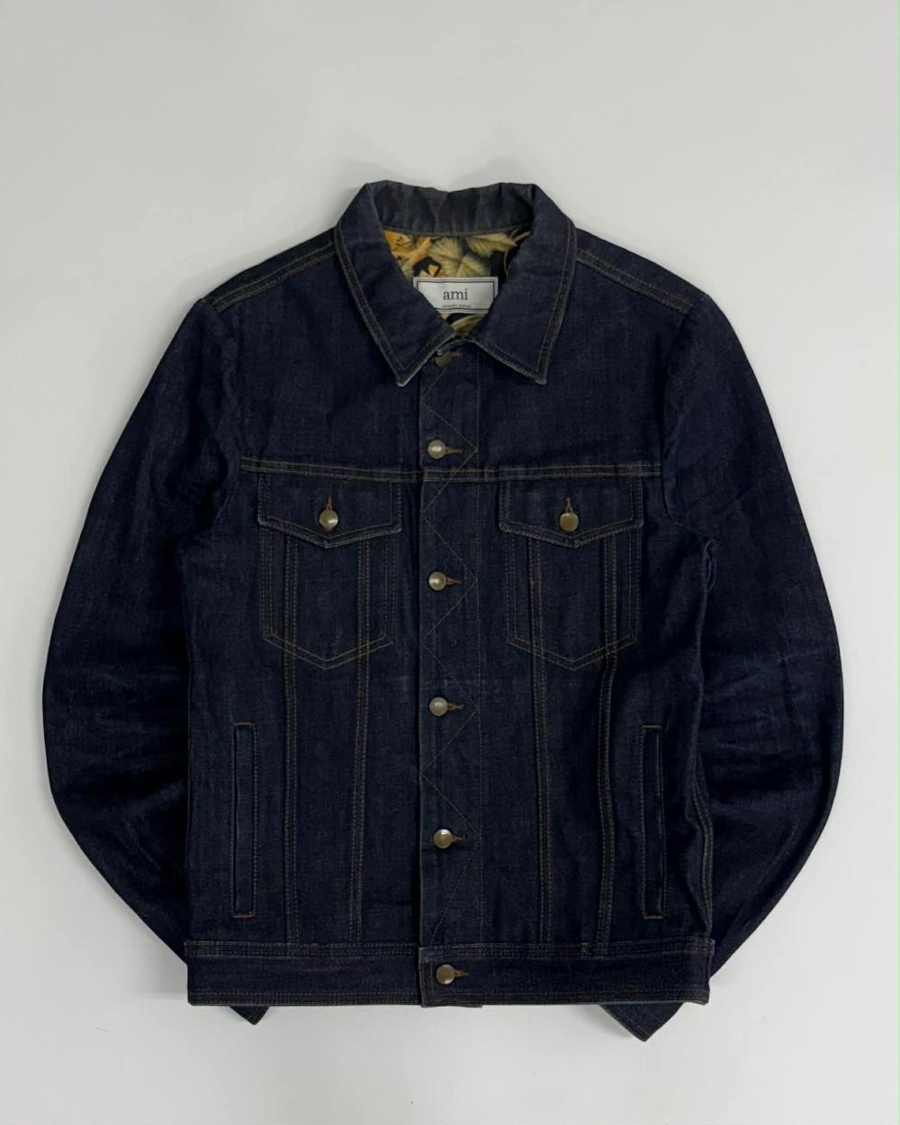 [S] Ami Alessandro Mattiussi Denim Trucker Jacket 3