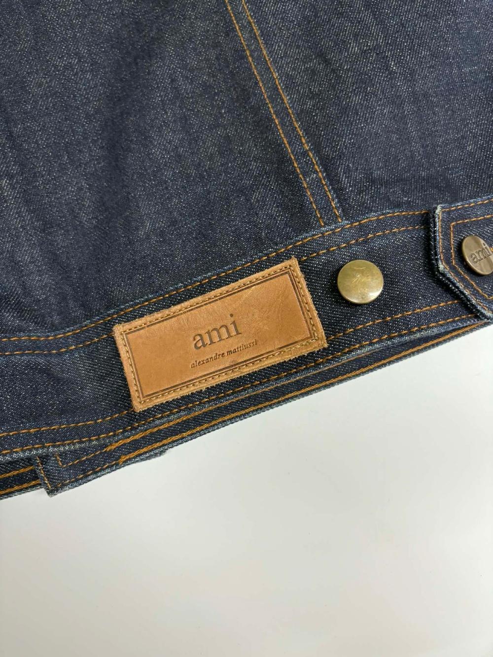[S] Ami Alessandro Mattiussi Denim Trucker Jacket 10