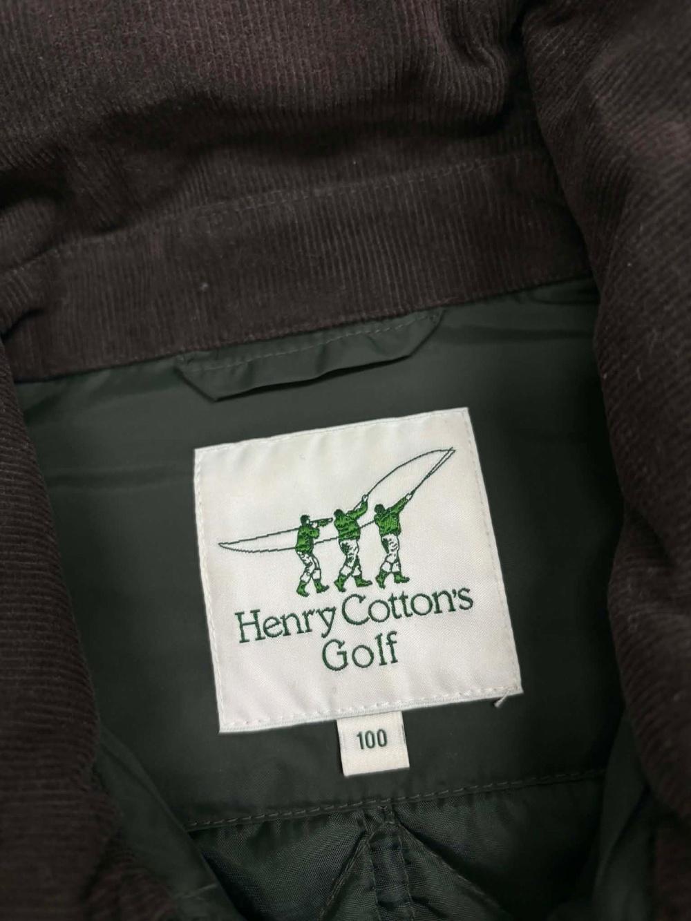 [100] Henry Cotton Golf Quilted Jacket 5