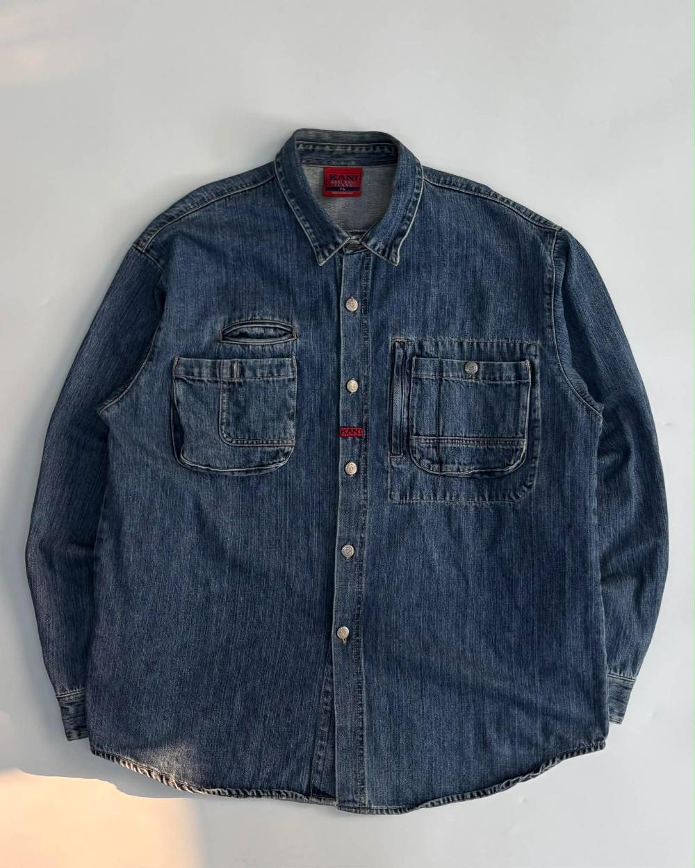 [XL] Kalkanis Jeans 90s Denim Shirt Jacket 4