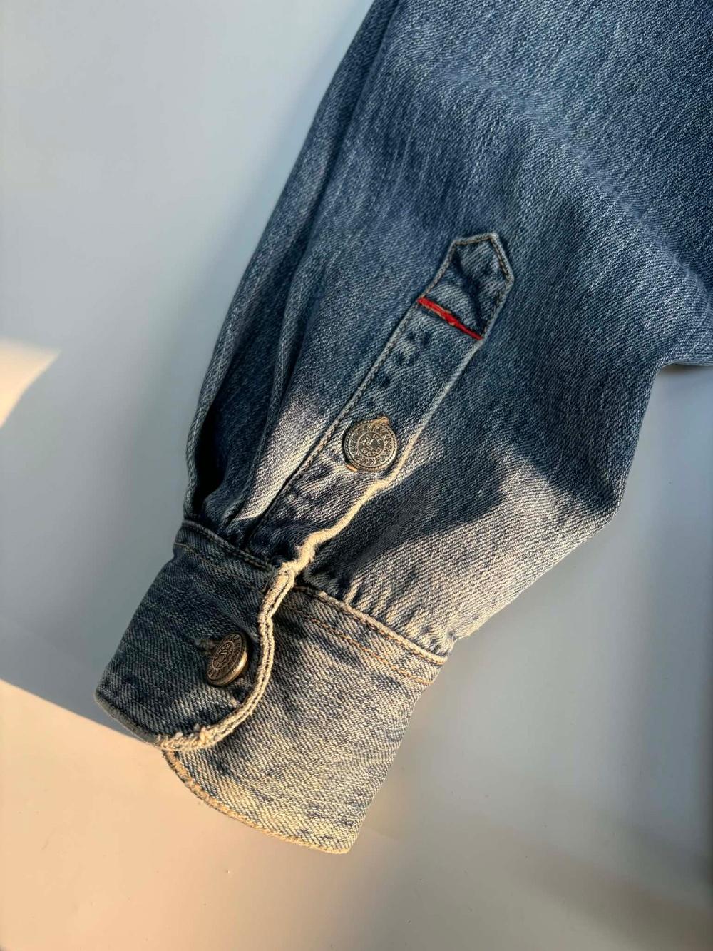 [XL] Kalkanis Jeans 90s Denim Shirt Jacket 8