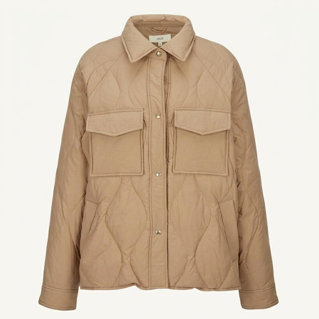 [36] Vanessa Bruno Athe goose down quilted jumper 1