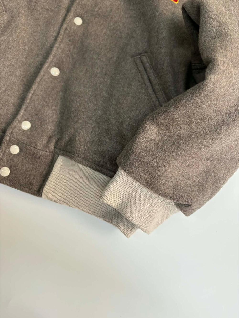[S] Yes I See Poker Wool Varsity Jacket 7