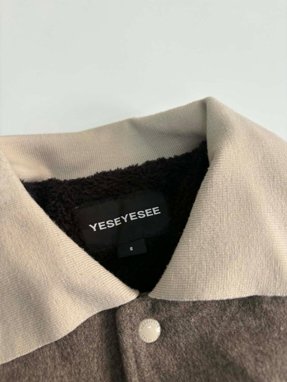 [S] Yes I See Poker Wool Varsity Jacket 5
