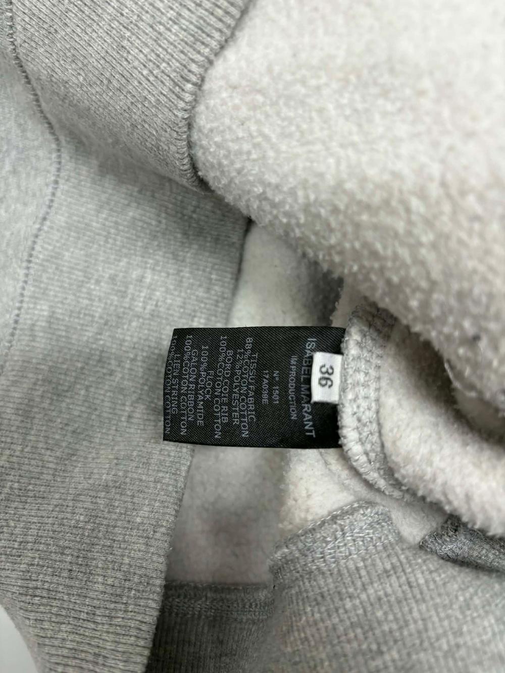[36] Isabel Marant Etoile Miley Gray Hooded 6