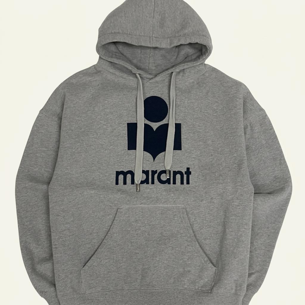 [36] Isabel Marant Etoile Miley Gray Hooded 1