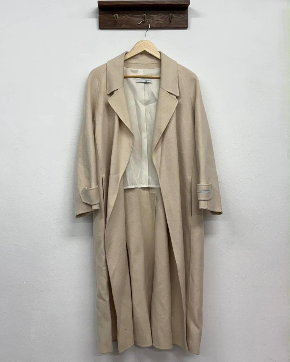 [F] Roar Premium Wool Cashmere Handmade Coat 2