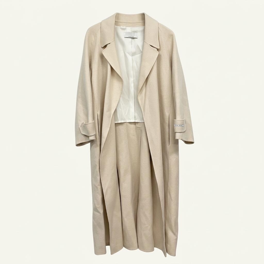 [F] Roar Premium Wool Cashmere Handmade Coat 1