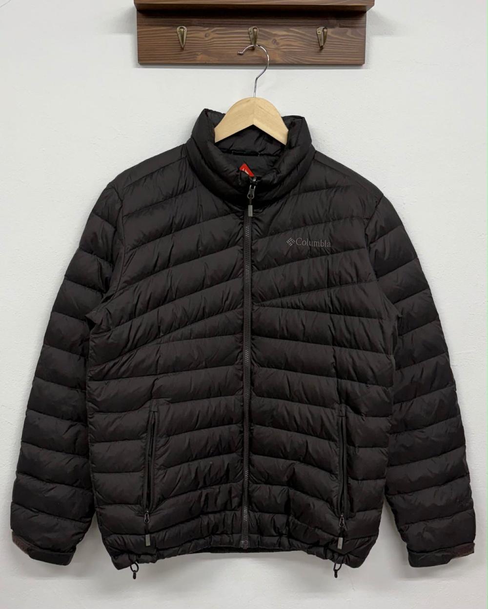 [L] Columbia Mocha Brown Duck Down Jacket 4