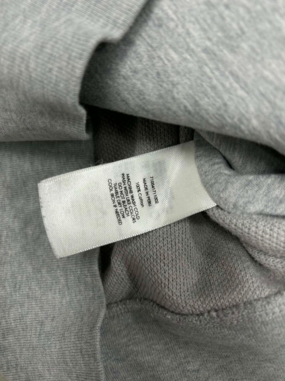 [L] Polo Ralph Lauren gray knit zip-up 4