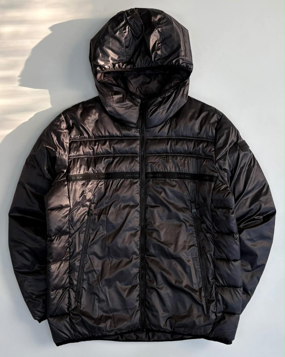 [L] Calvin Klein Sorona Hooded Puffer Padded 3