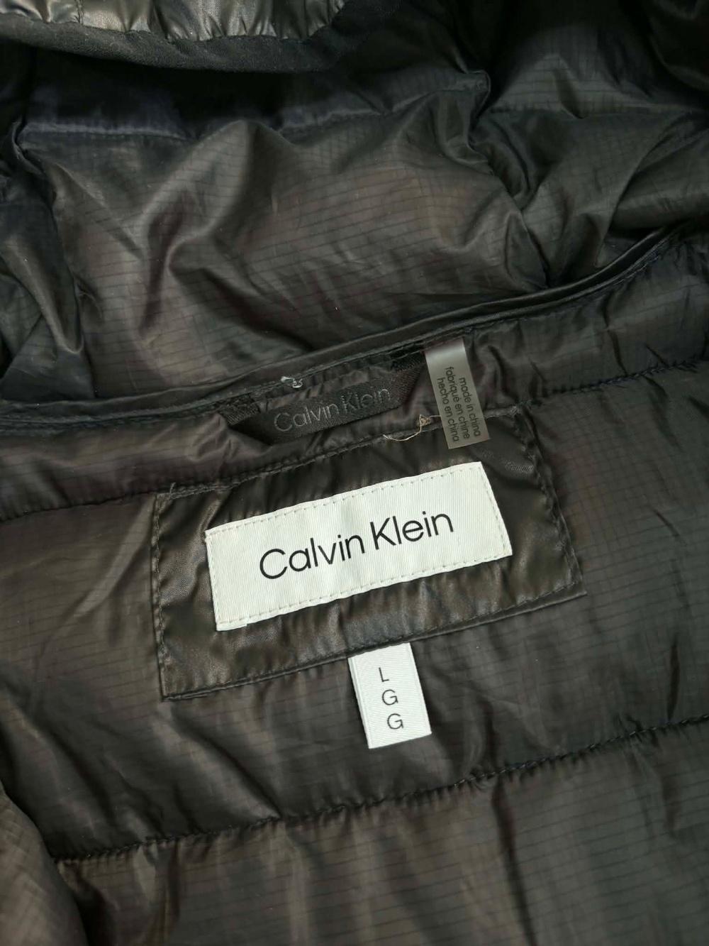 [L] Calvin Klein Sorona Hooded Puffer Padded 6