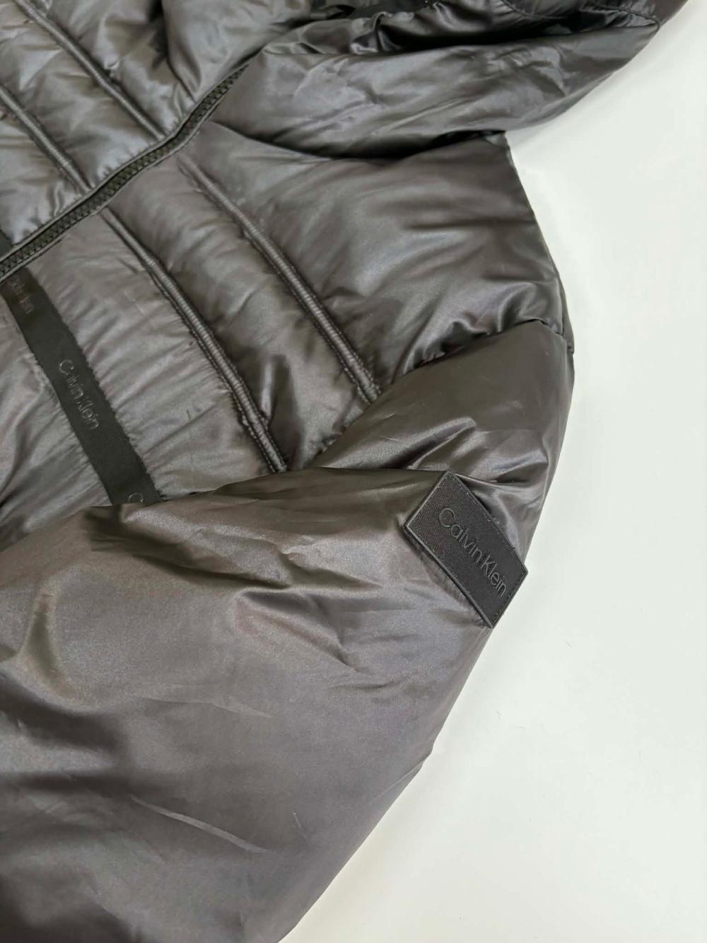 [L] Calvin Klein Sorona Hooded Puffer Padded 10
