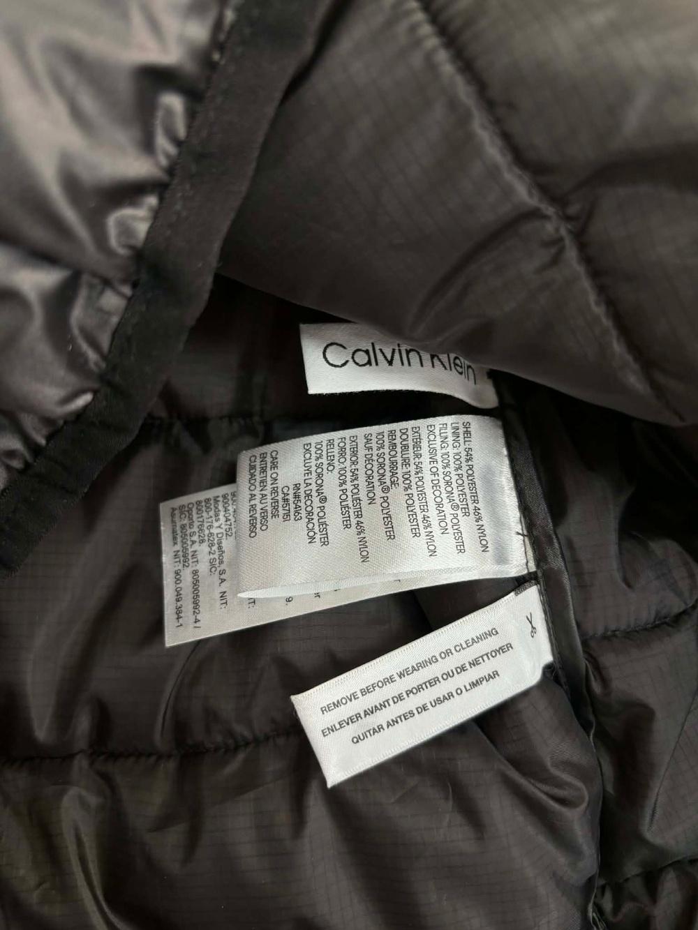 [L] Calvin Klein Sorona Hooded Puffer Padded 7