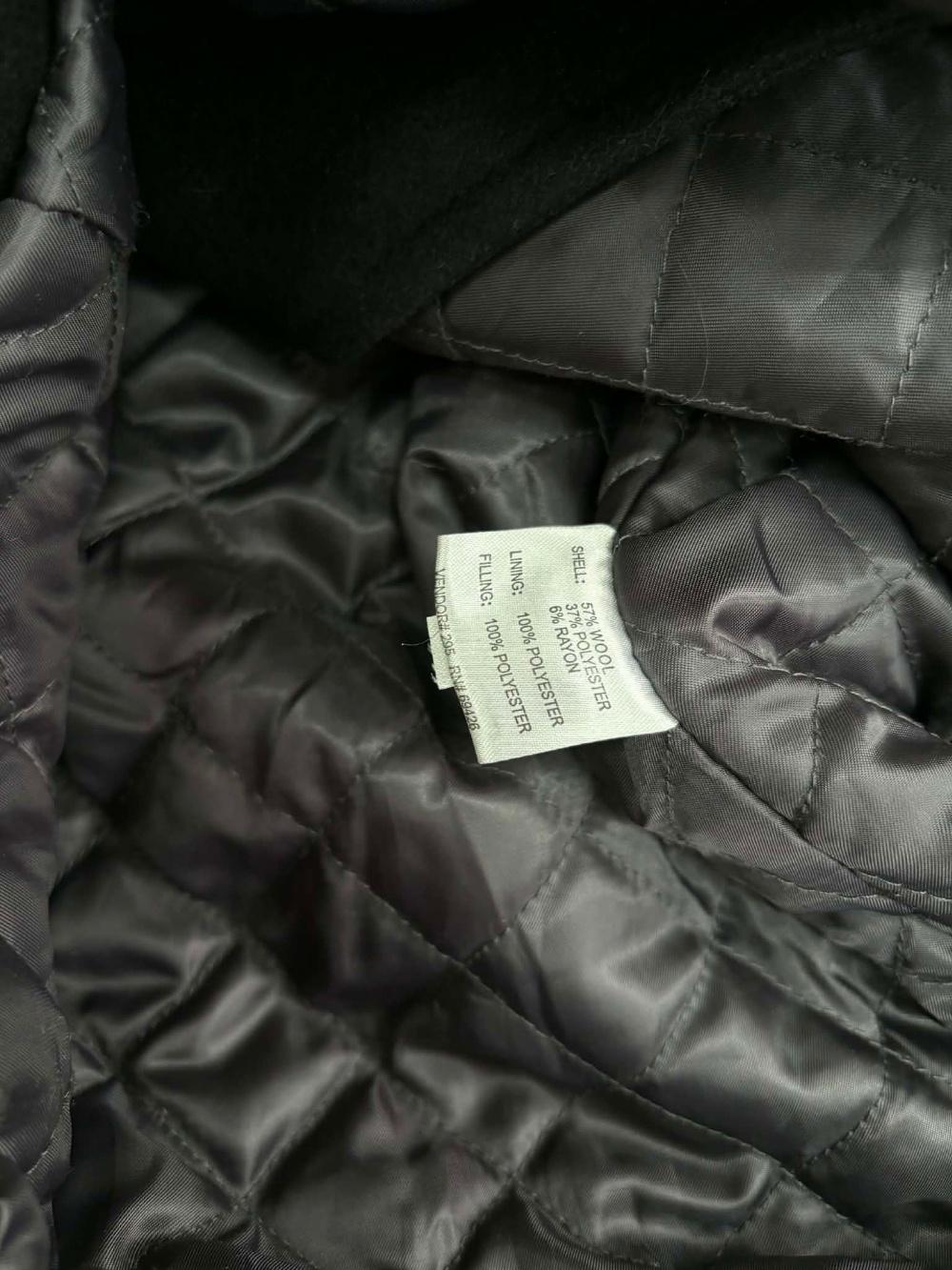 [S] Calvin Klein double-breasted wool peacoat 5