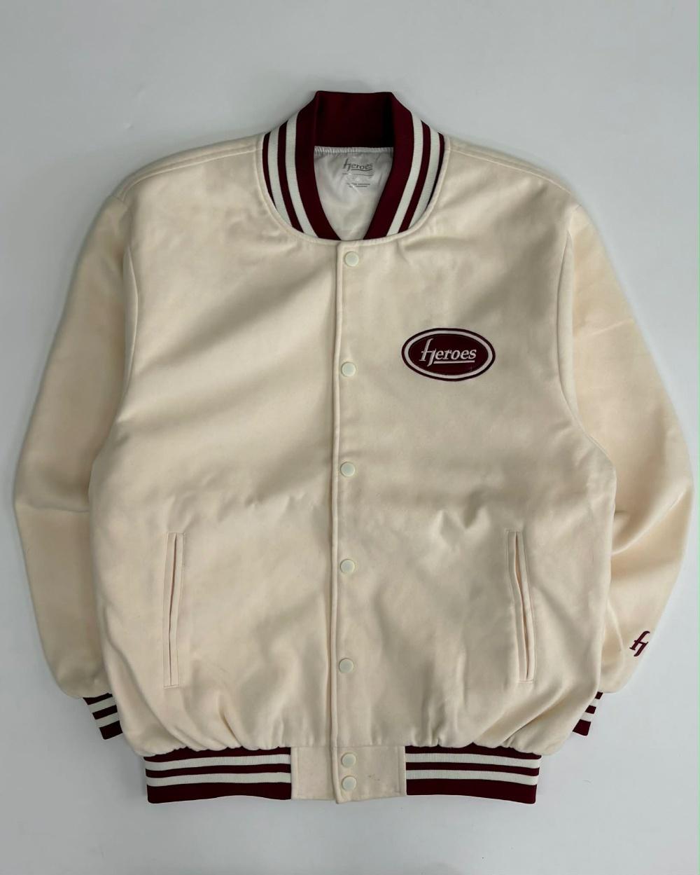 [L] Kiwoom Heroes KBO Stadium Varsity Jacket 2