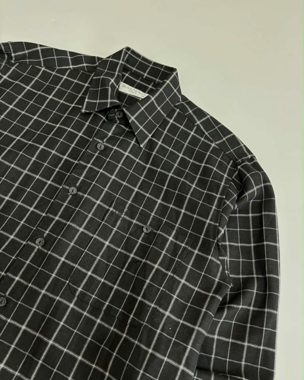 [95] Balmain 00s check shirt 6