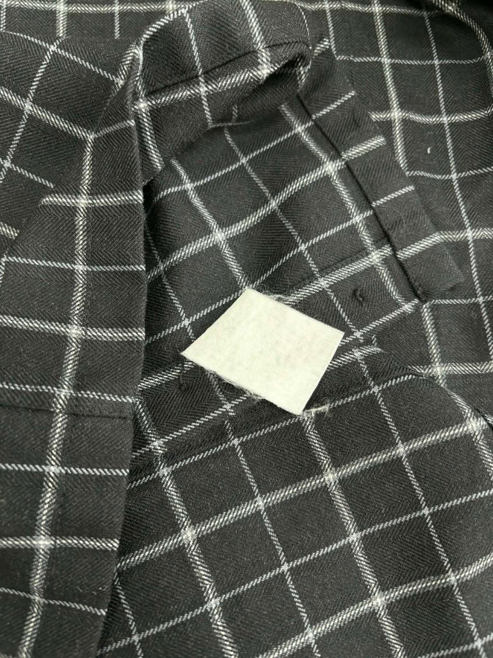 [95] Balmain 00s check shirt 5