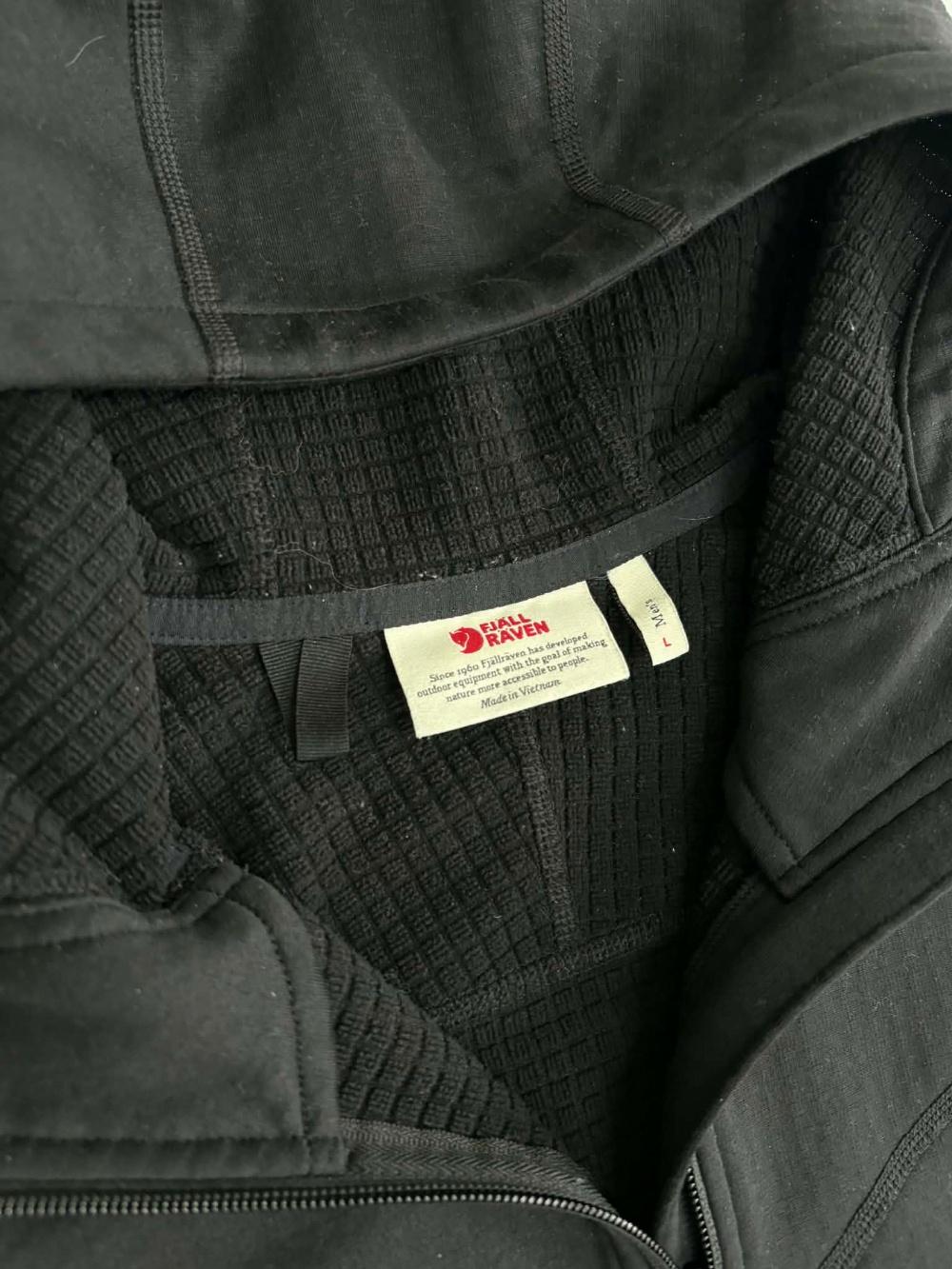 [L] 24fw Fjällräven Abisko Grid Fleece Hooded 4