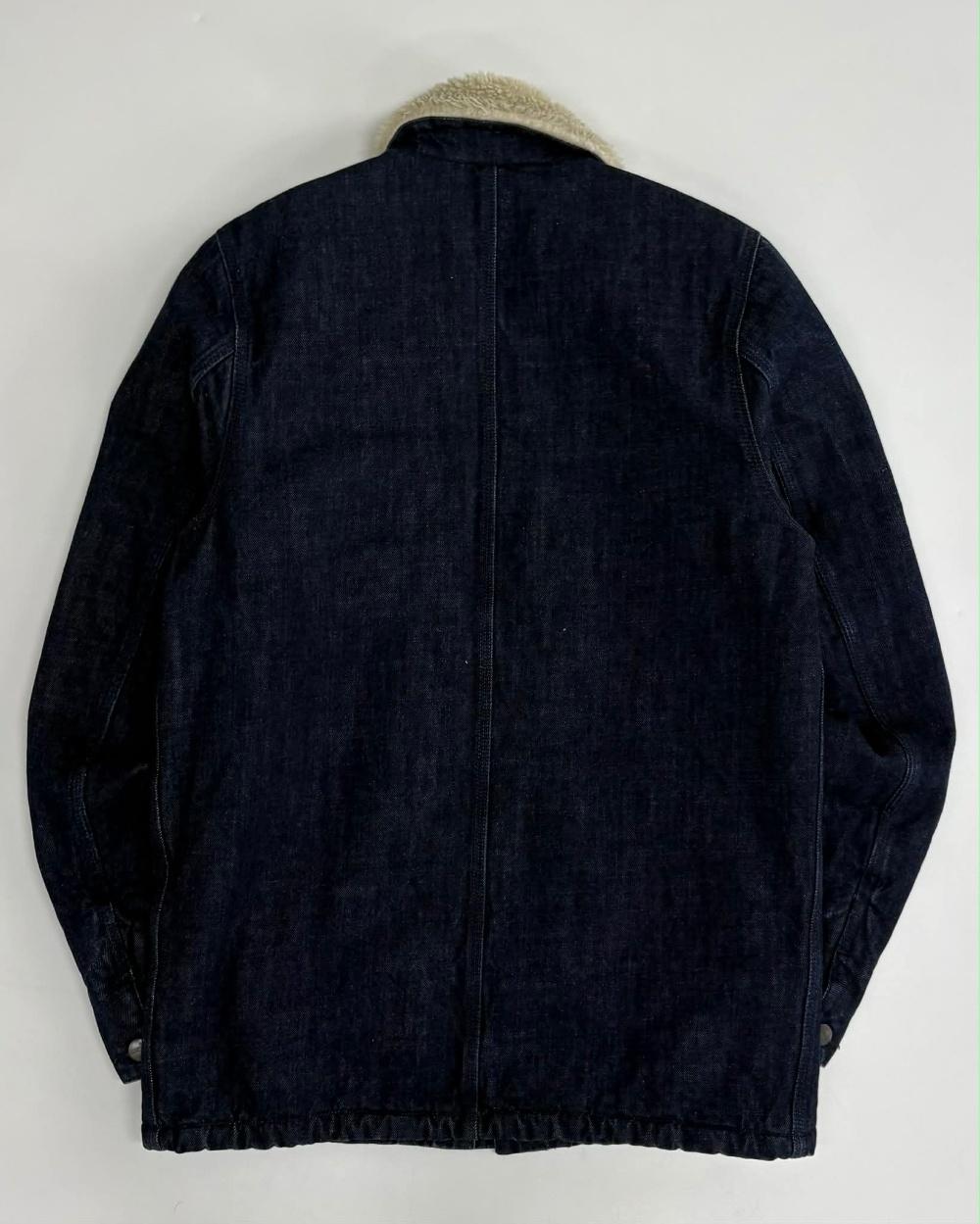 [S] Carhartt Phoenix Denim Trucker Work Jacket 4