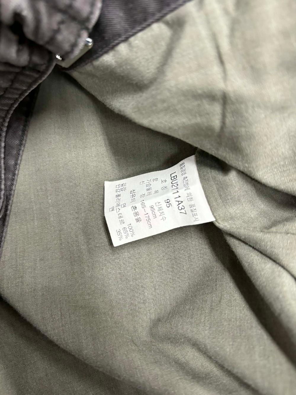 [95] Lee 00s Mocha Brown Work Denim Jacket 6