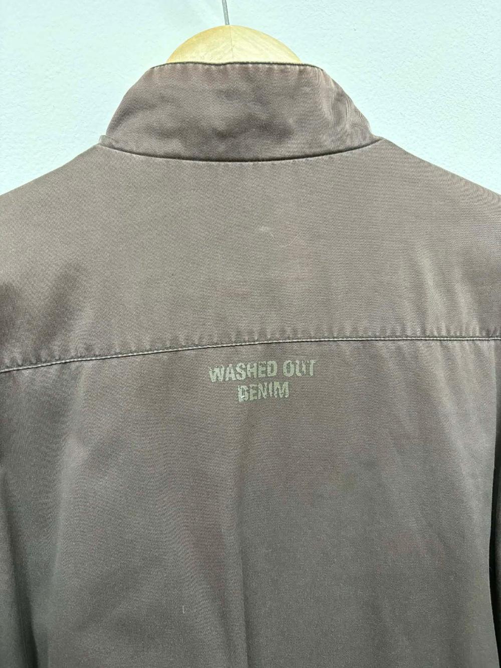 [95] Lee 00s Mocha Brown Work Denim Jacket 7