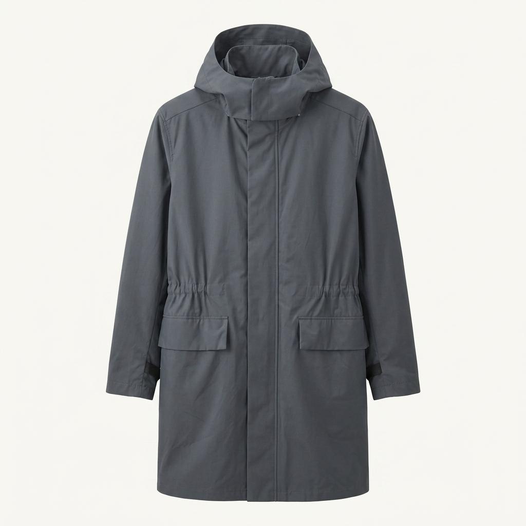 [S] Theory Hooded Coat Jacket 1