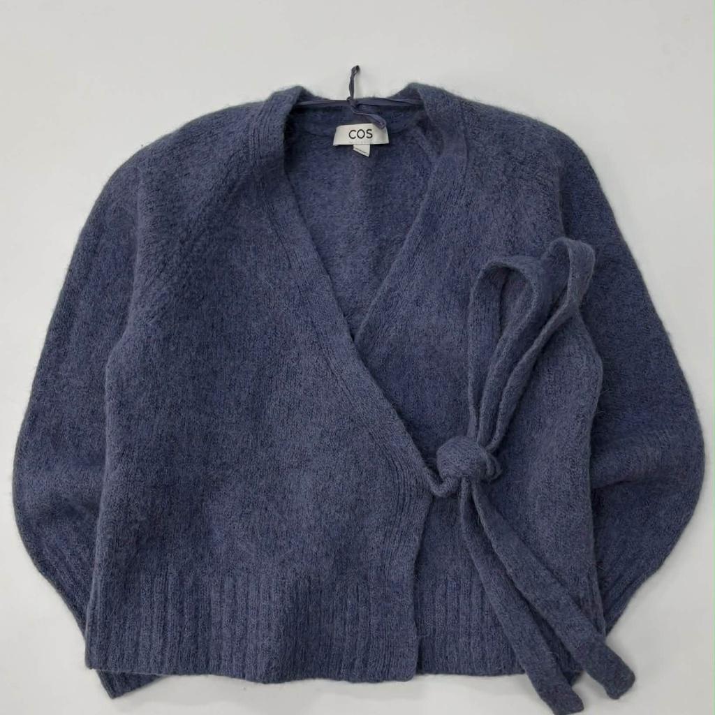 [S] Cos Lab Knit Alpaca Wool Cardigan 2
