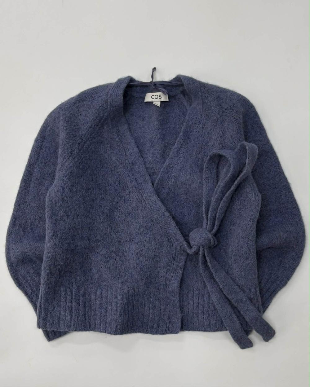 [S] Cos Lab Knit Alpaca Wool Cardigan 5