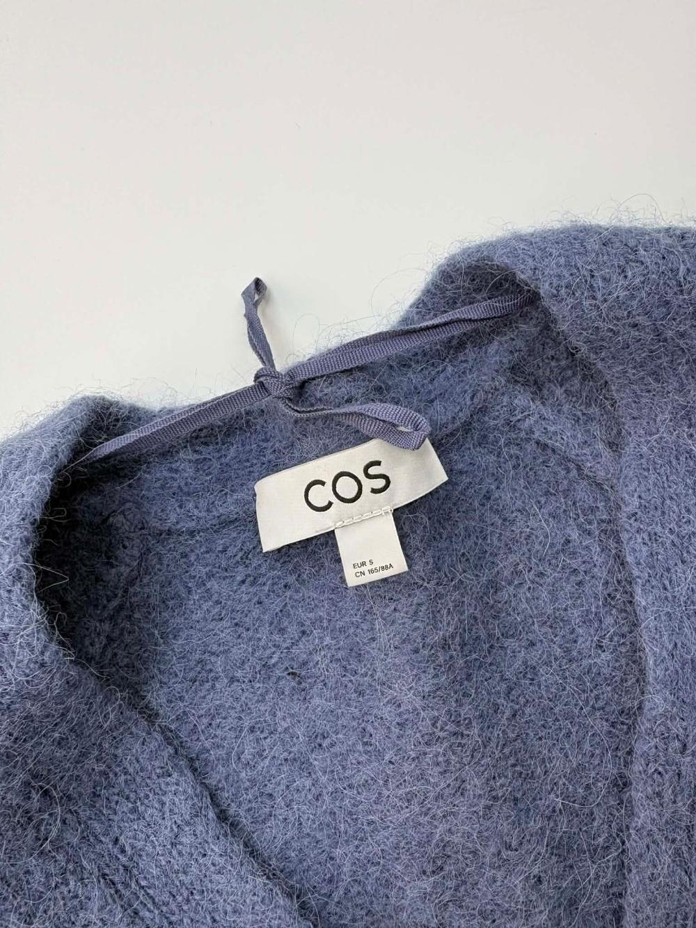 [S] Cos Lab Knit Alpaca Wool Cardigan 8