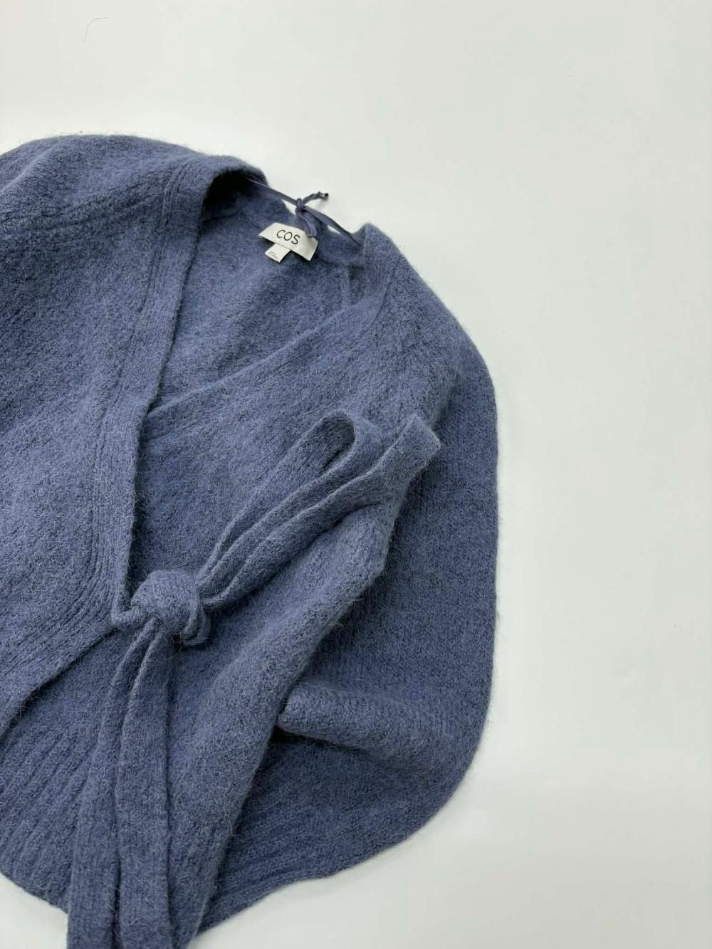 [S] Cos Lab Knit Alpaca Wool Cardigan 10