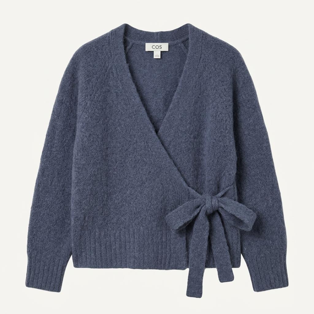 [S] Cos Lab Knit Alpaca Wool Cardigan 1