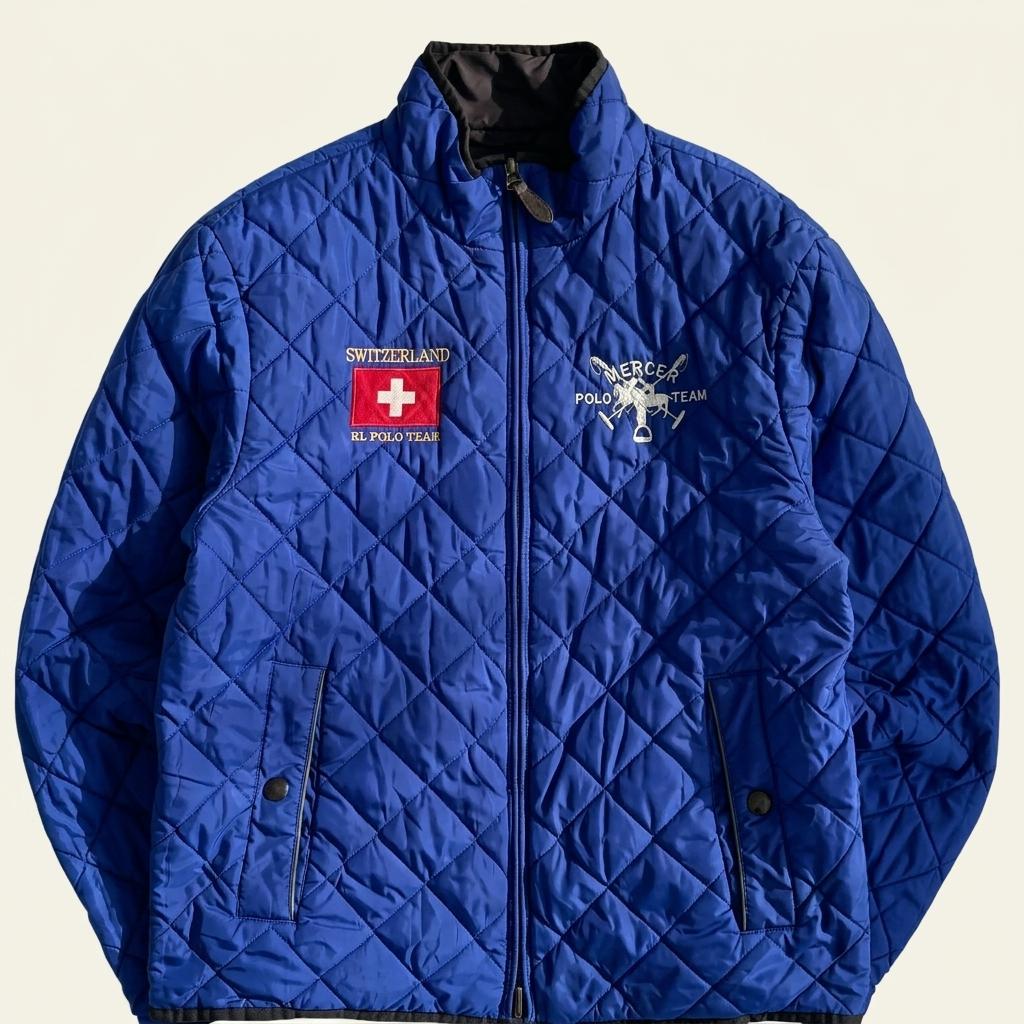 [M] Polo Ralph Lauren Swiss Racing reversible 1