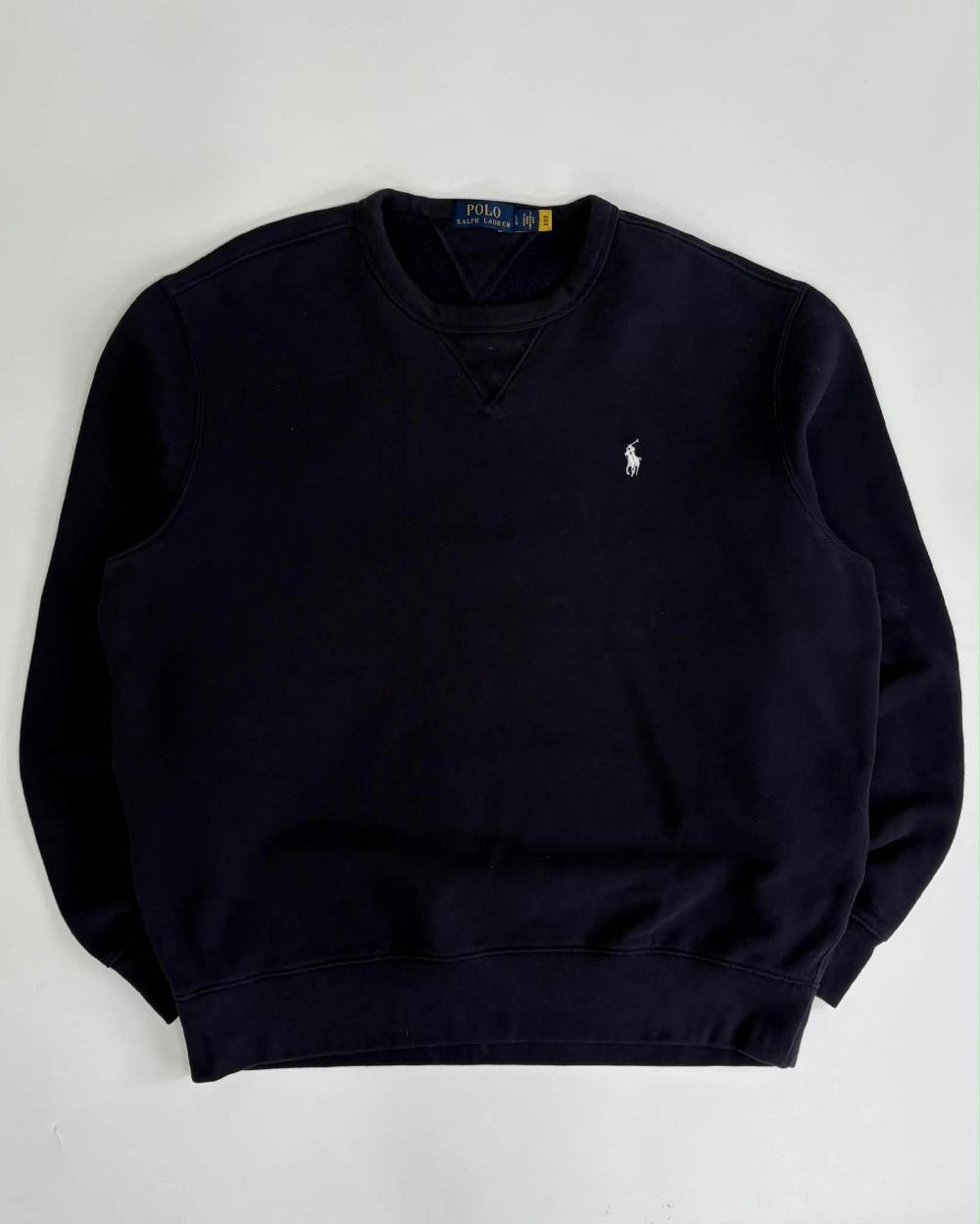 [L] Polo Ralph Lauren Navy Sweatshirt 3