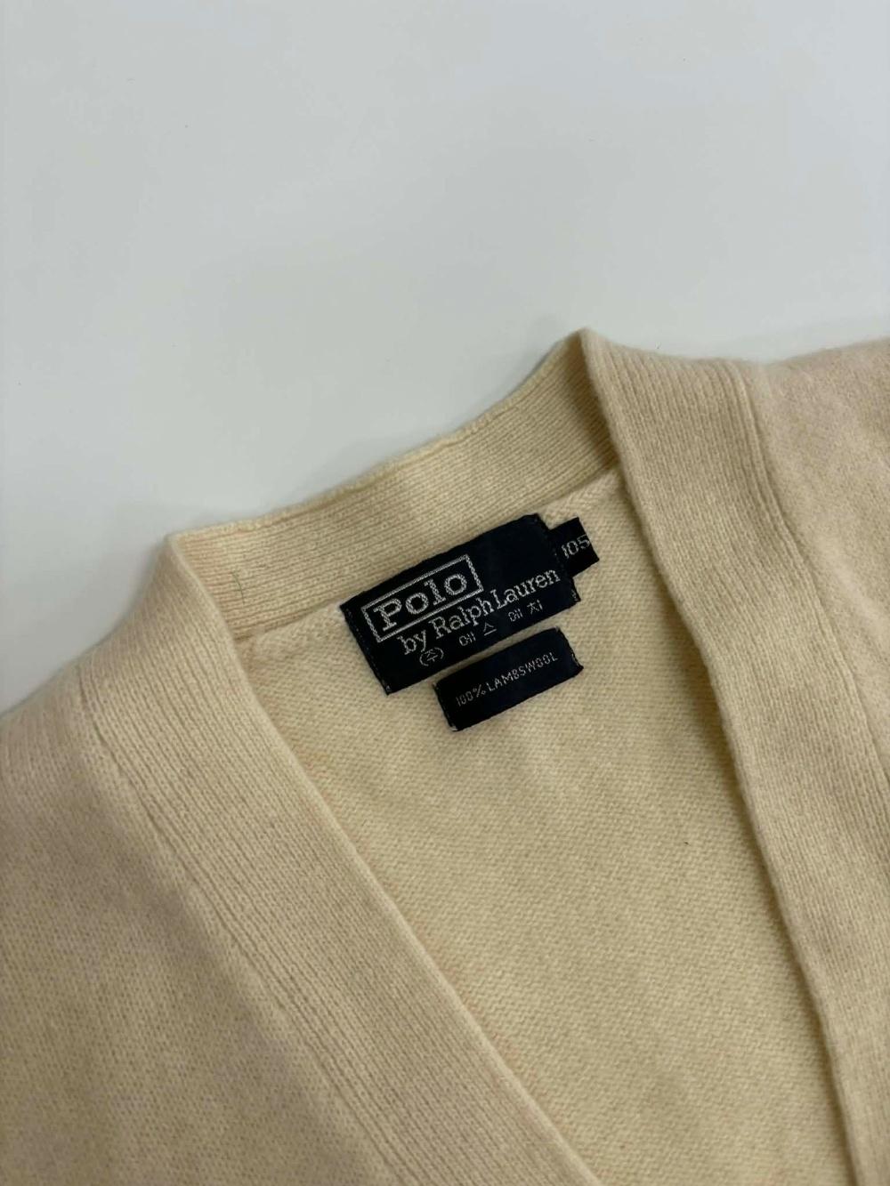[105] Polo Ralph Lauren 80s Sleeveless Wool Knit 3
