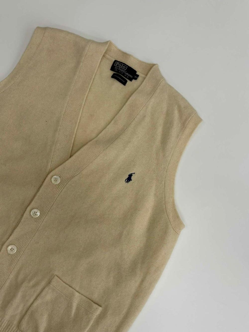 [105] Polo Ralph Lauren 80s Sleeveless Wool Knit 5