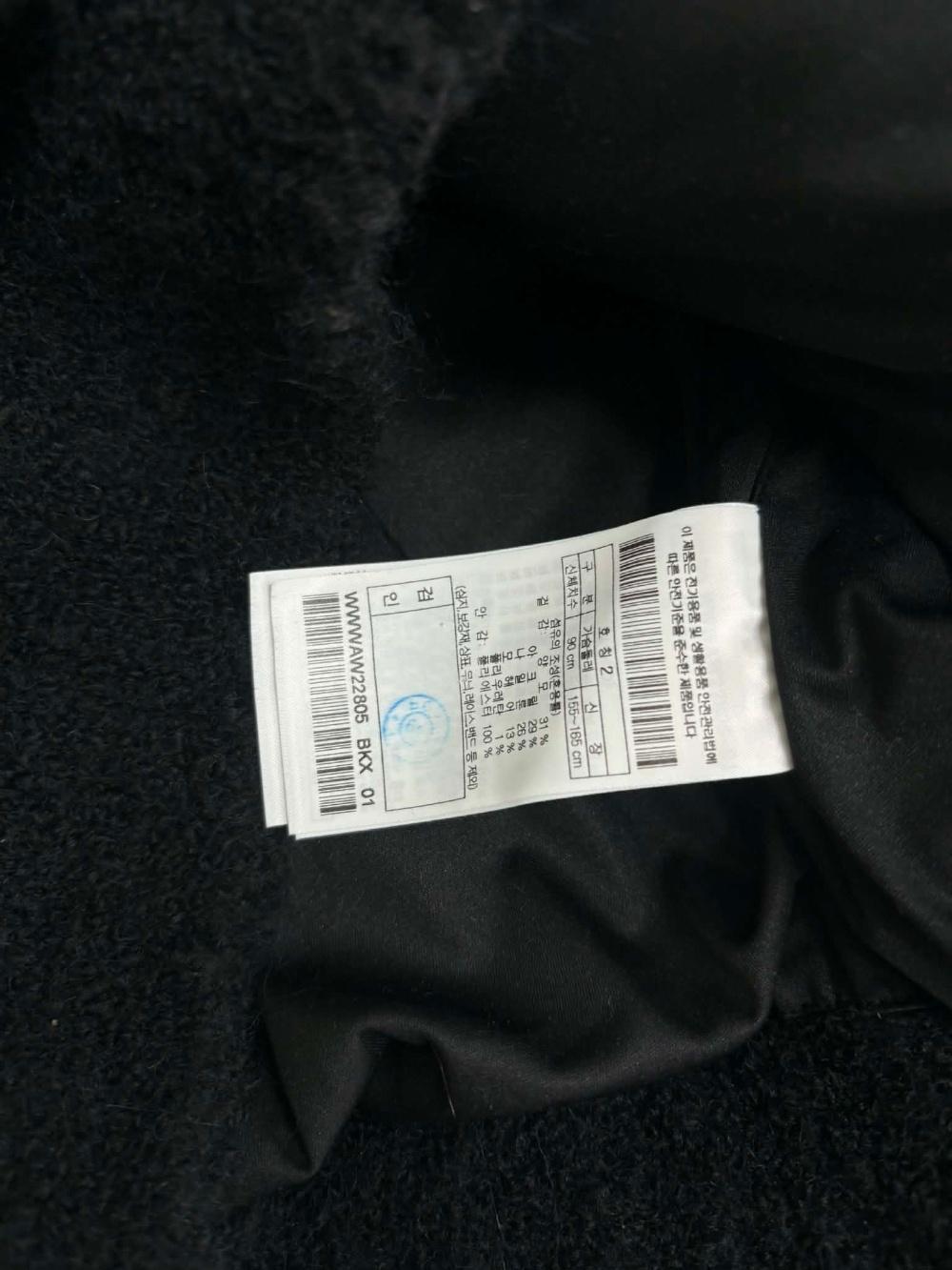 [2] Waac boucle knit hooded zip-up 5