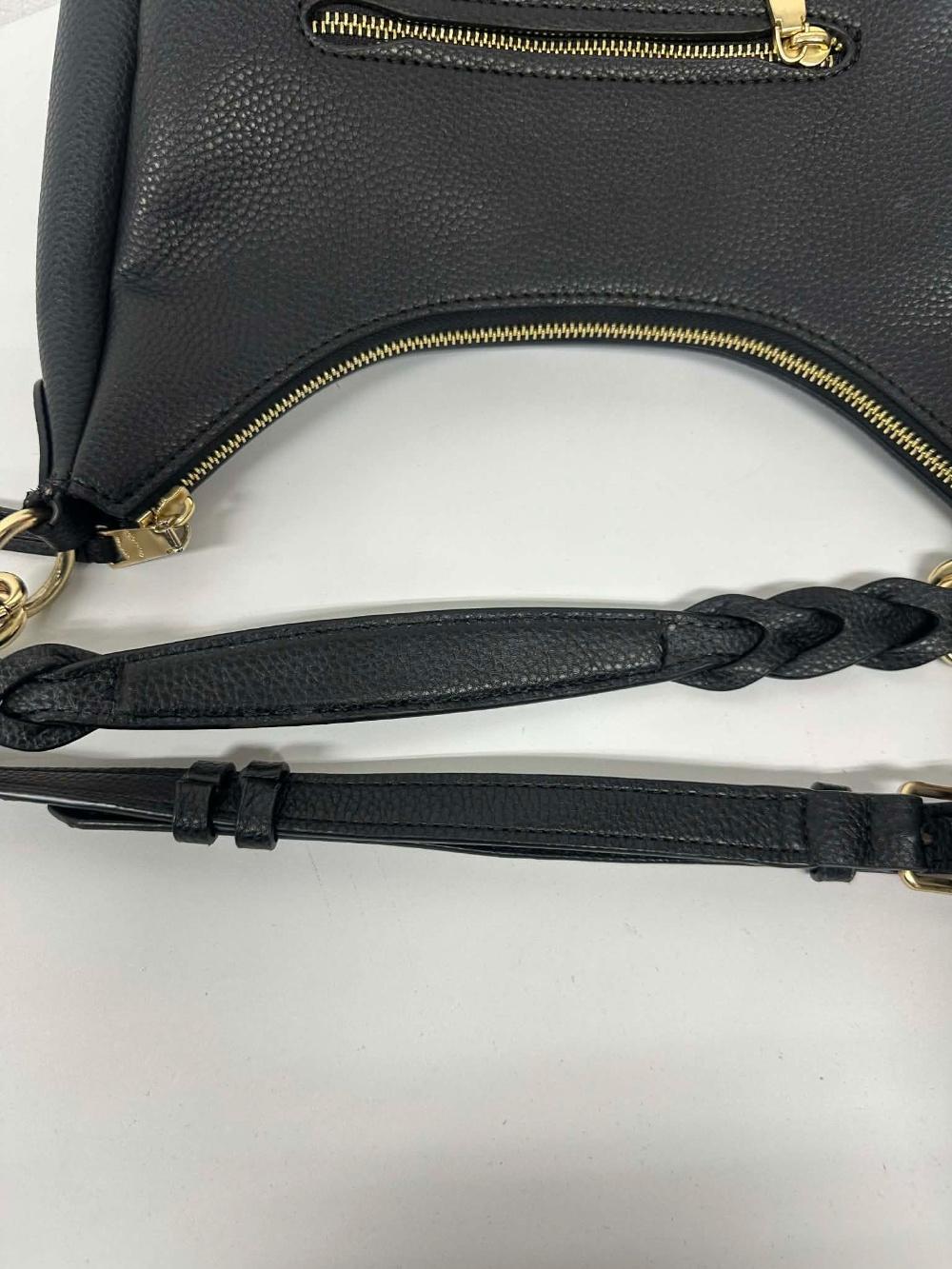 Coach Two-Way Leather Hobo Shoulder Bag 11