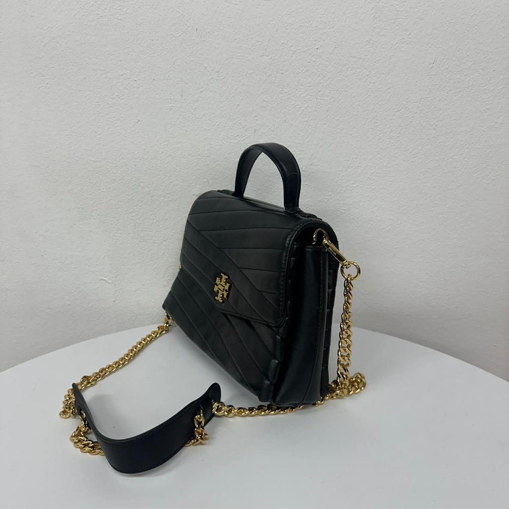 Tory Burch Kira Chevron Top Handle Chain Bag 3