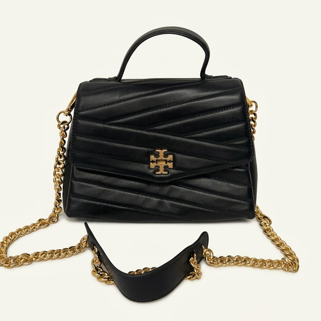 Tory Burch Kira Chevron Top Handle Chain Bag 1
