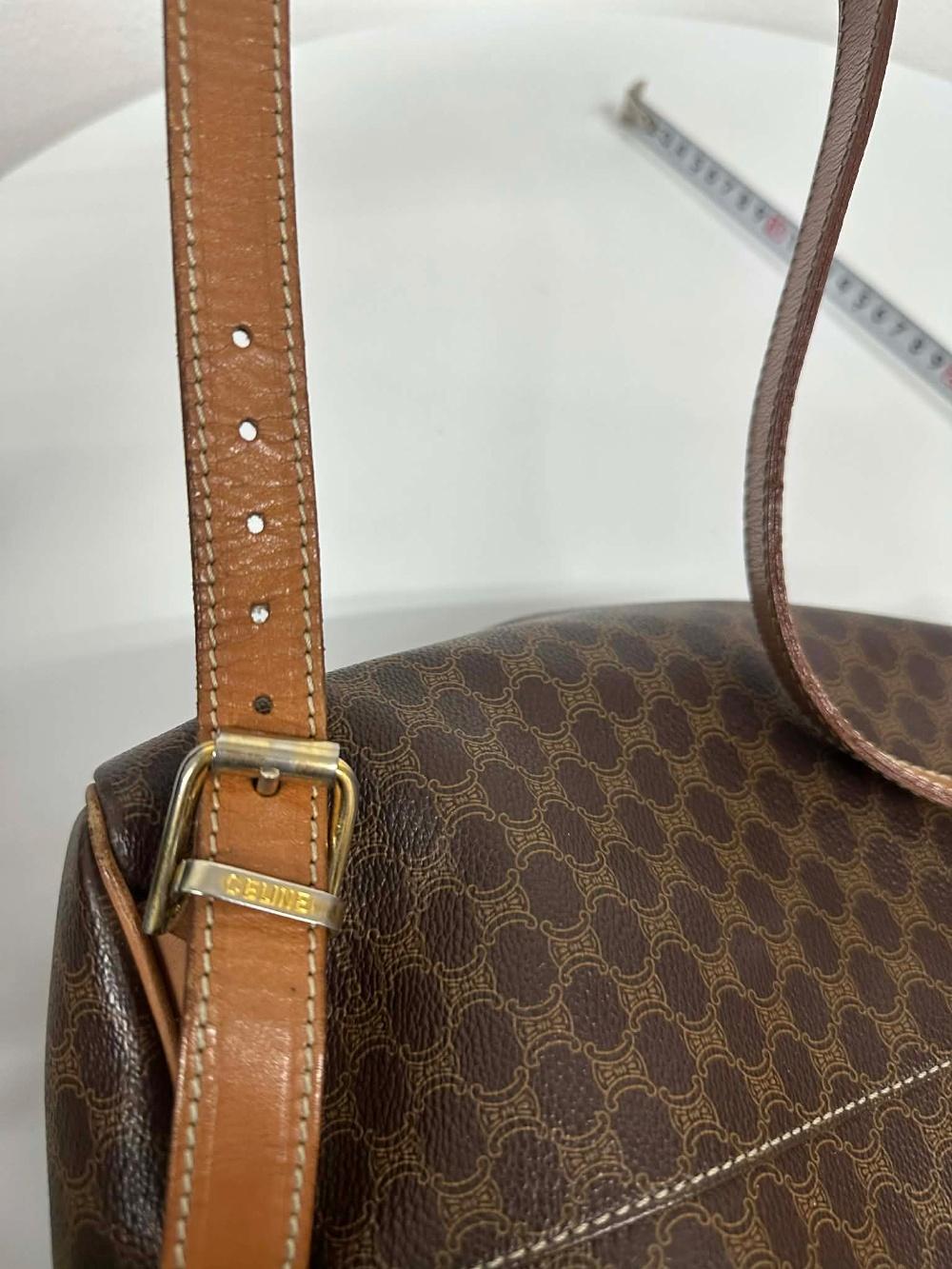 Celine Vintage Triopé Macadam Backpack 10
