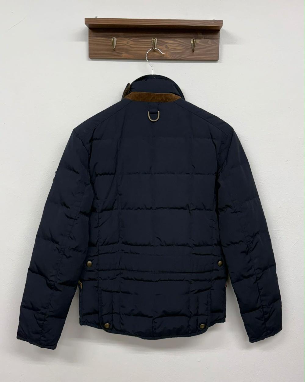 [S] Polo Ralph Lauren leather down padded jacket 4