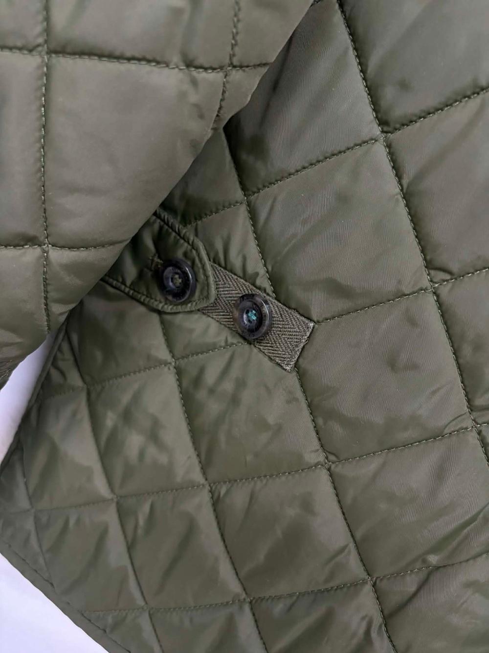 [M] Polo Ralph Lauren Quilted Olive Pocket Jacket 10
