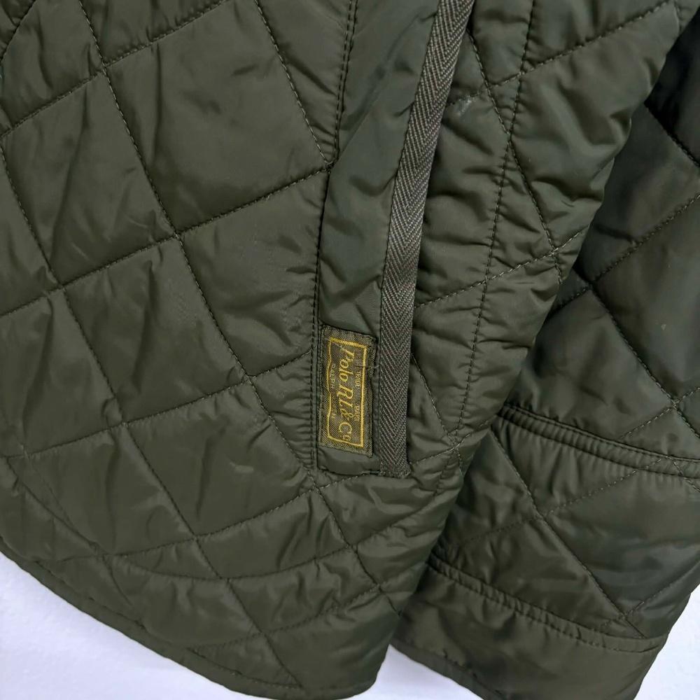 [M] Polo Ralph Lauren Quilted Olive Pocket Jacket 8