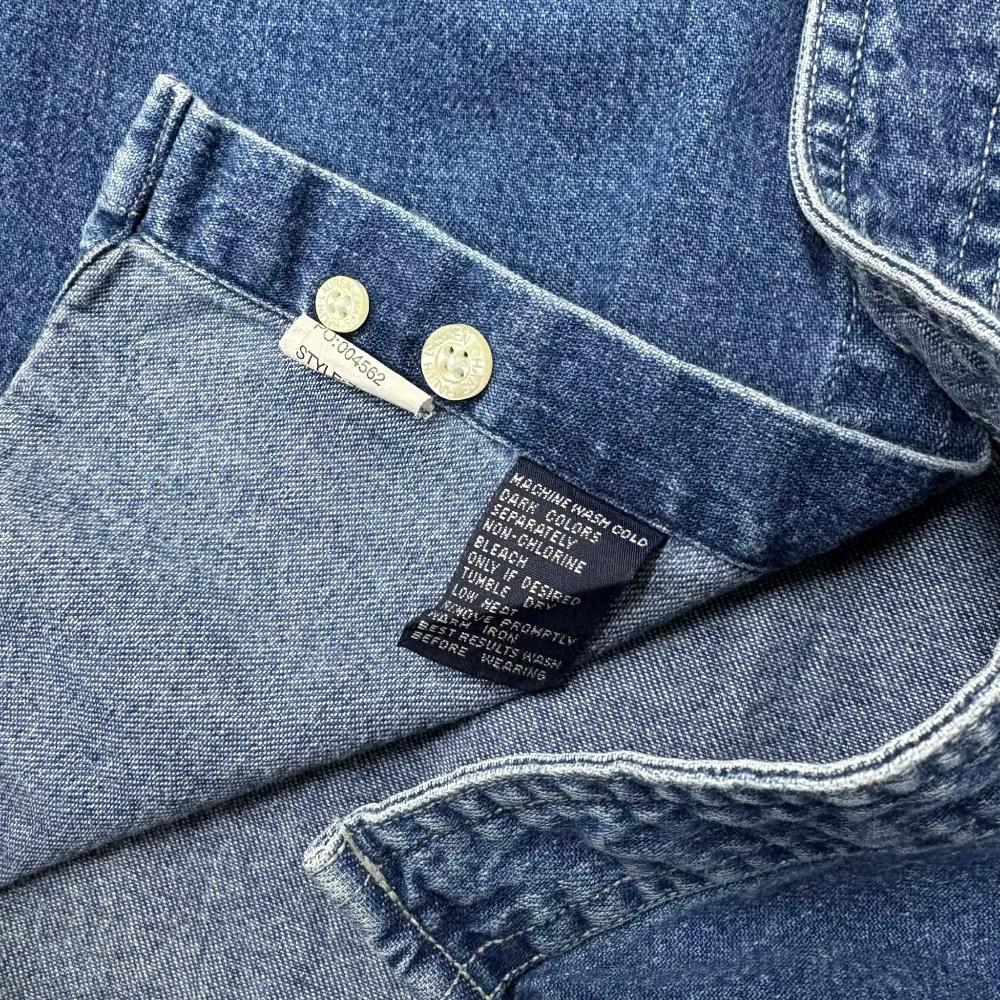 [M] 90s Chaps Ralph Lauren Denim Shirt 5