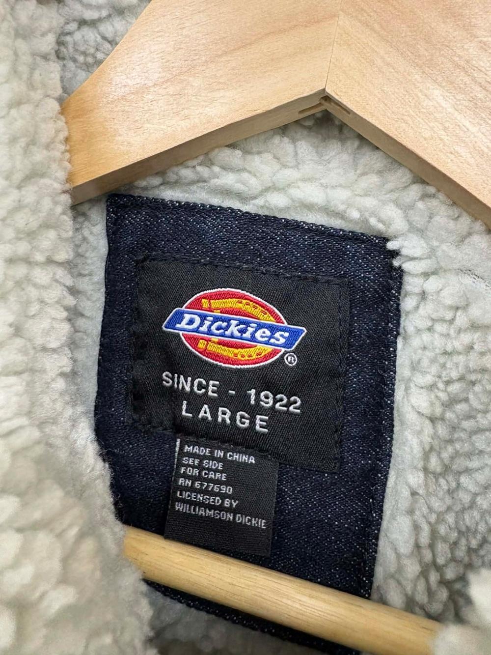 [L] Dickies Sherpa Denim Mustang Jacket 6